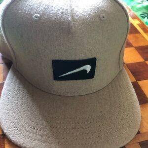 Nike Tan Cap with Logo